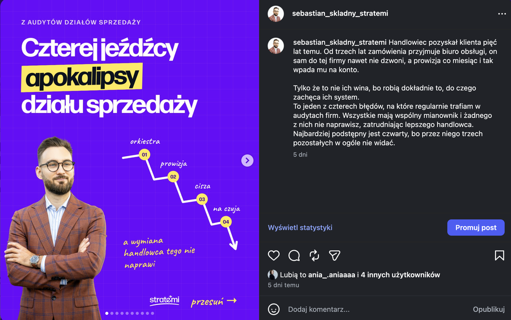 recykling treści z artykułu na posty w social mediach z pomocą AI